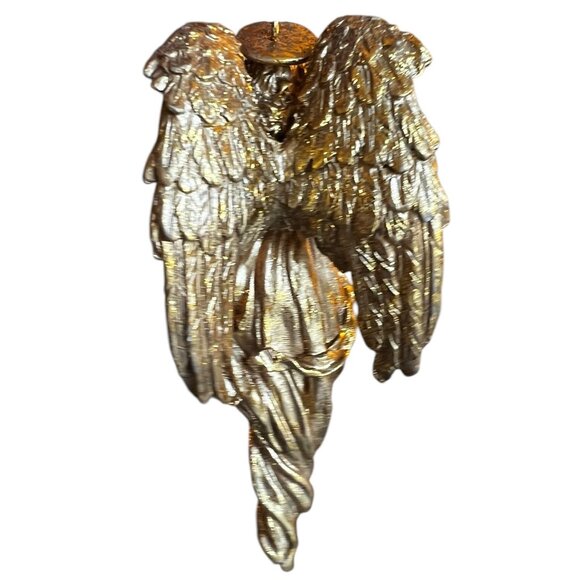Vintage Gold Angel Praying Ornament With Hook - Picture 8 of 8